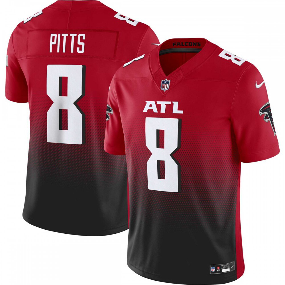 Kyle Pitts Atlanta Falcons Nike Vapor F.U.S.E. Limited Jersey - Red-GridironStore
